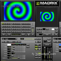 Basis Madrix-kaai foar DMX Club Lighting